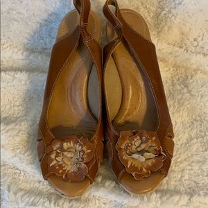 Naya Espadrille Shoes with leather upper